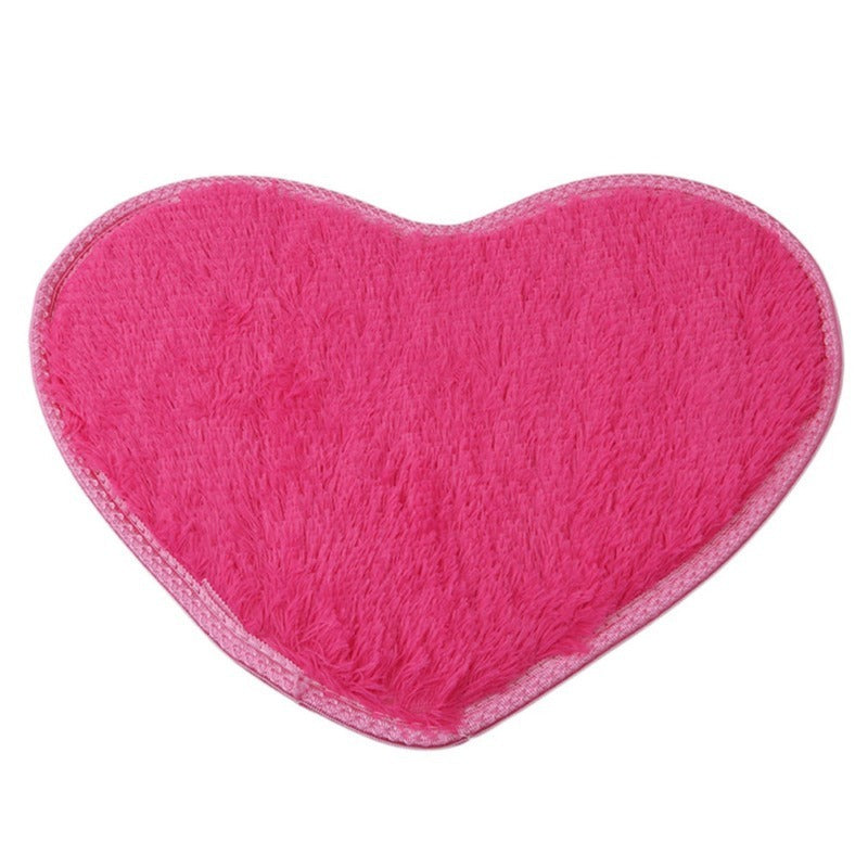 Heart-shaped Carpet Rug
