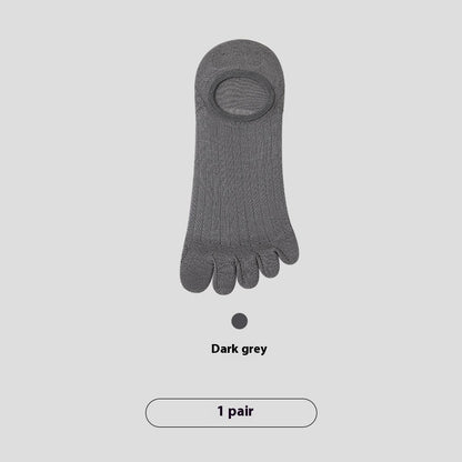 Five-finger Men's Summer Cotton Socks