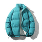 Men's Stand Collar Loose And Warm Down Coat