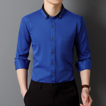Men's Business Shirt Long Sleeve