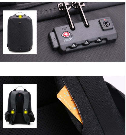 Cross border men's double shoulder bag