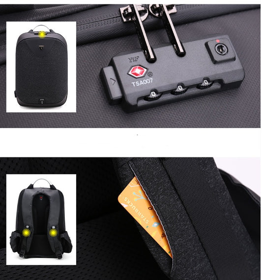 Cross border men's double shoulder bag