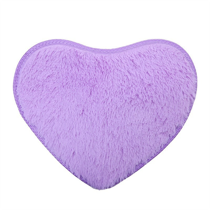 Heart-shaped Carpet Rug