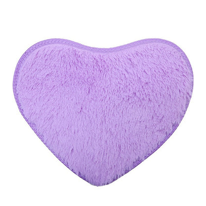 Heart-shaped Carpet Rug