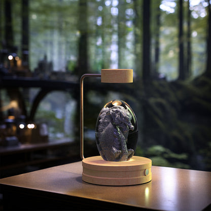 Crystal Ball Cosmic Indoor Night Light USB Power  Bedside Light