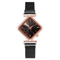 Diamond watch bracelet