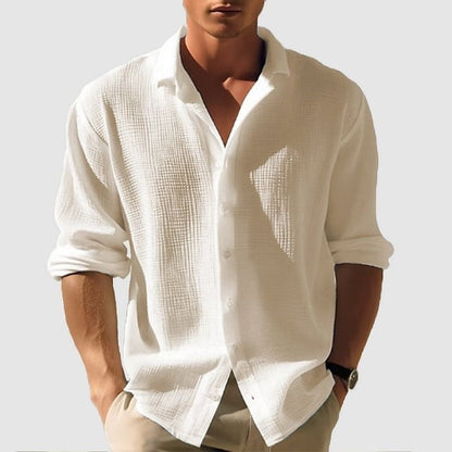 Men's Lapel Long Sleeve
