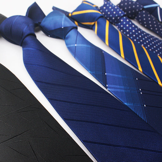 8CM Striped Tie Men's Business Formal