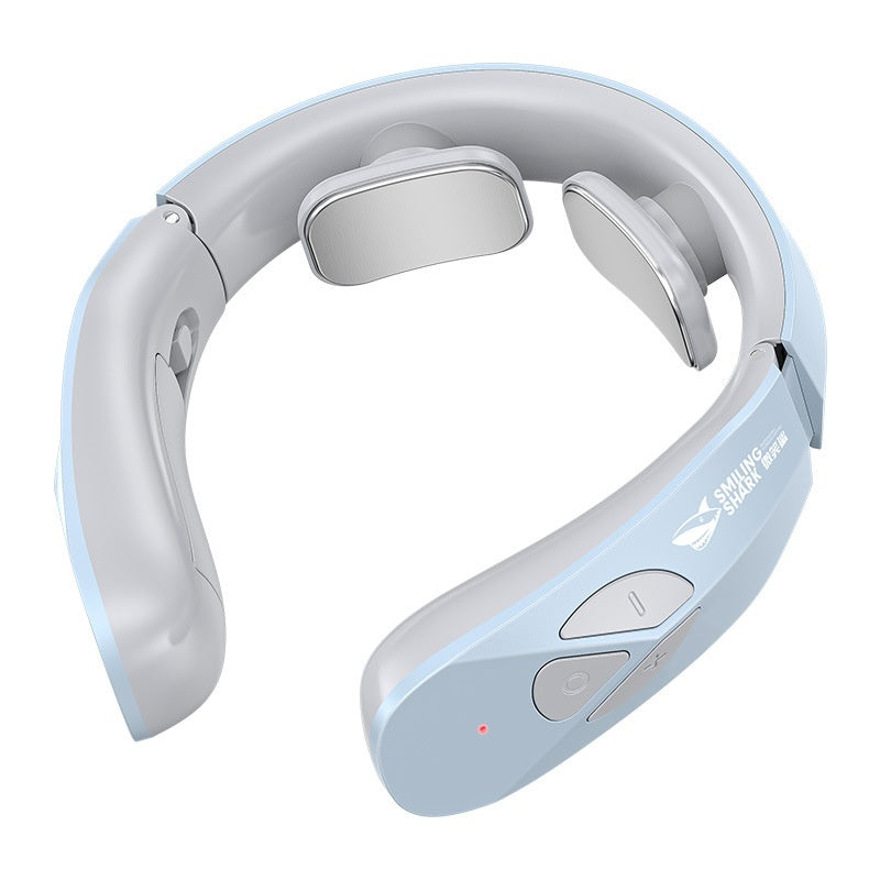 Electric Neck Massager EMS Pulse Rechargeable USB Cervical Traction