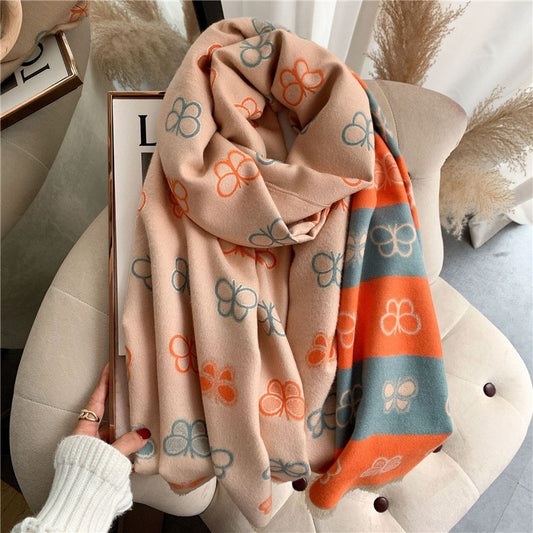 Double-sided Cashmere Scarf