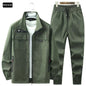 Workwear Men's Elastic Outdoor Leisure Suit Workwear Wear-resistant