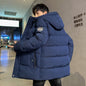 Men's Winter Down Cotton Jacket Youth Thickened