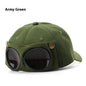 Pilot Hat Personalized Glasses Peaked Cap