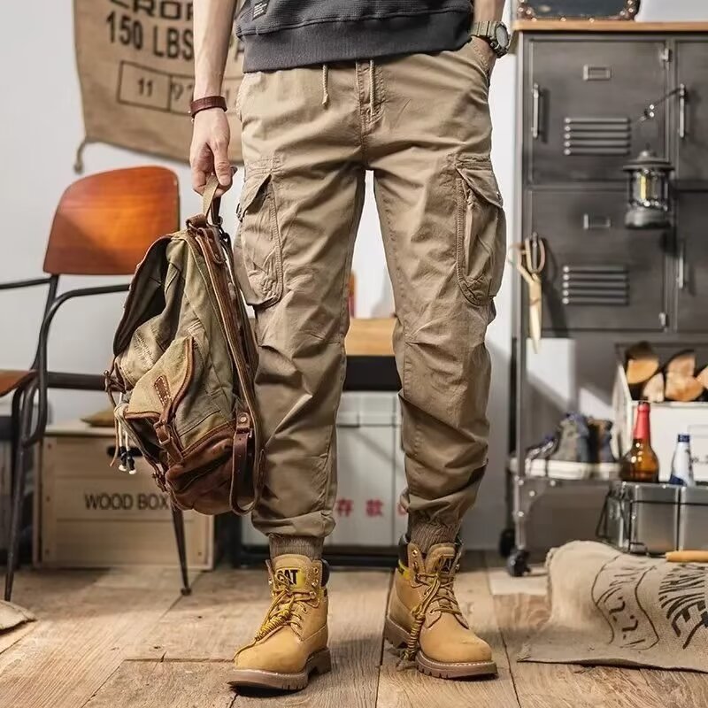 Trendy Casual Jogger Pants Men's Overalls