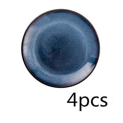 European-Style Ceramic Plate, Western Plate, Steak Plate, Disc Cake