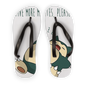 Five more minutes please Adult Flip Flops