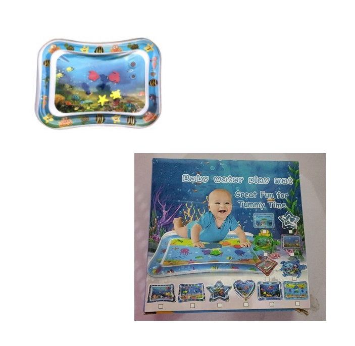 Baby Inflatable Water Mat, Infants Summer Beach Water Mat Patted Pad