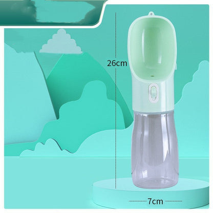 Pet Dog Water Bottle Feeder Bowl Portable Water Food Bottle Pets