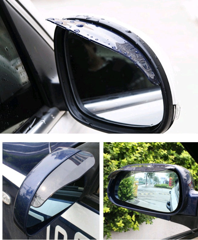 Car Rearview Mirror Rain Protection 2-piece Set