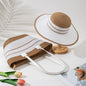 Straw Hat Bag Two-piece Set Seaside Vacation