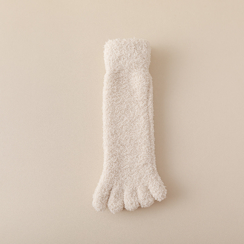 Women's Fleece-lined Toe Socks