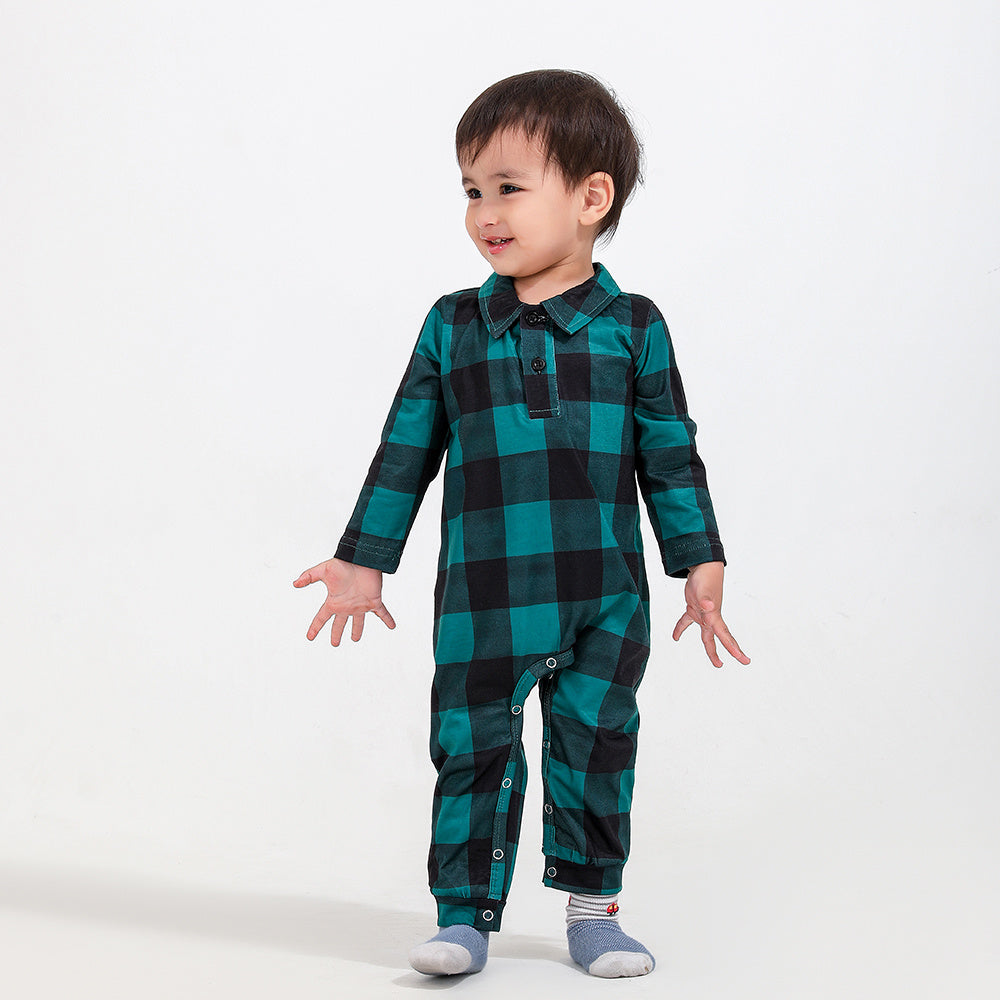 Family Christmas Pajamas For Parents And Children