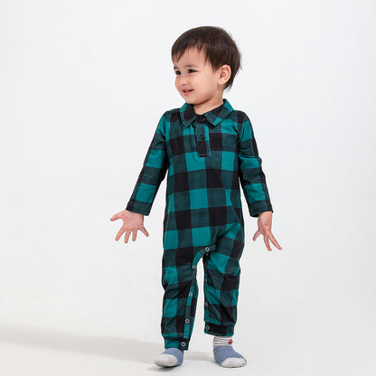 Family Christmas Pajamas For Parents And Children