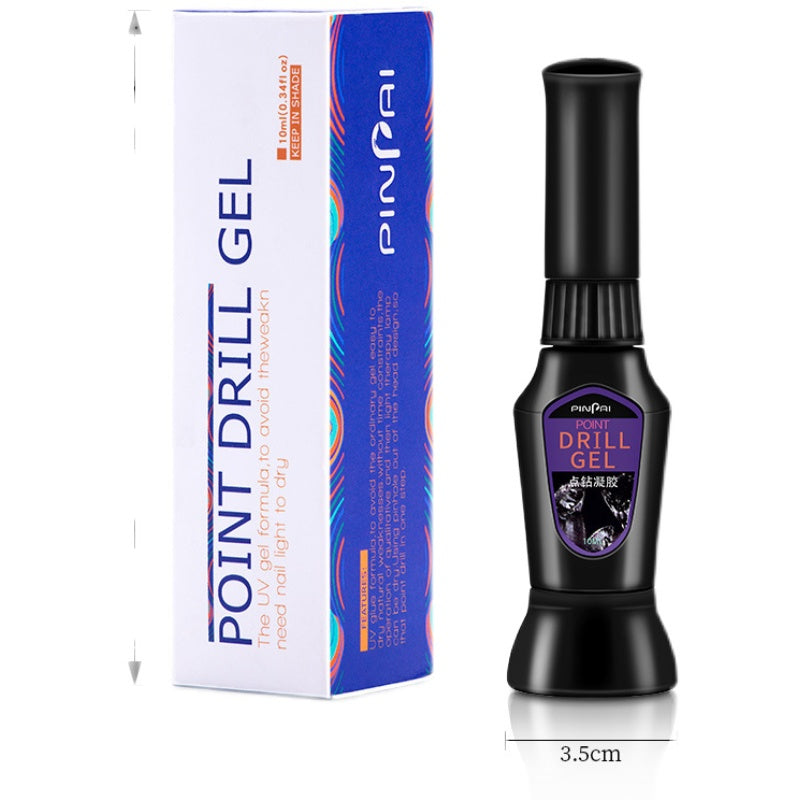 Nail Art Gem Adhesive Kit Rhinestone Glue Set