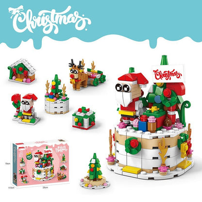Holiday Present Kids Construction Brick Set