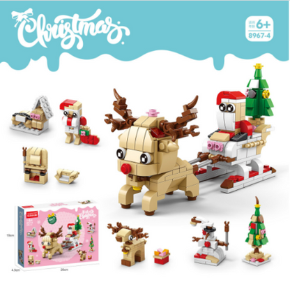 Holiday Present Kids Construction Brick Set