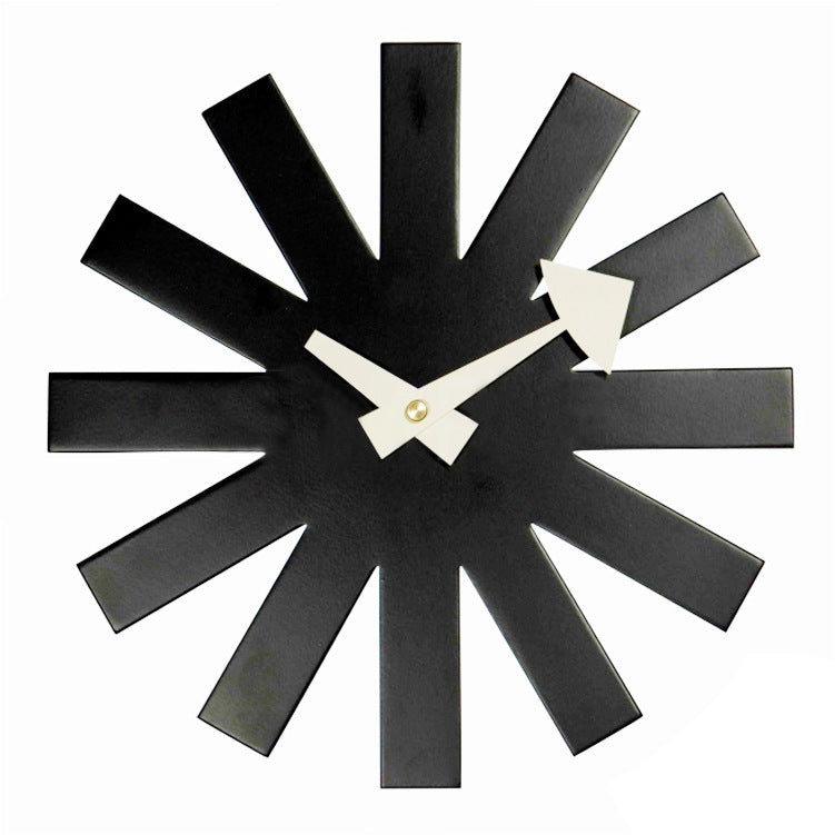 Scandinavian Nelson StarTime Metal Wall Clock for Home Office Stylish