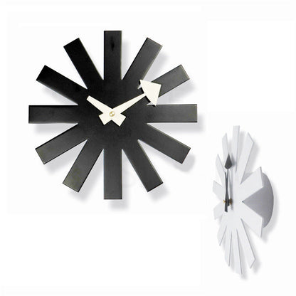 Scandinavian Nelson StarTime Metal Wall Clock for Home Office Stylish