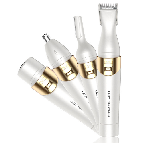 4IN1 ladies rechargeable epilator compact multi-use electric shaver