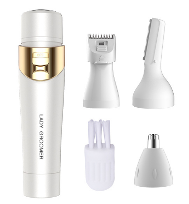 4IN1 ladies rechargeable epilator compact multi-use electric shaver
