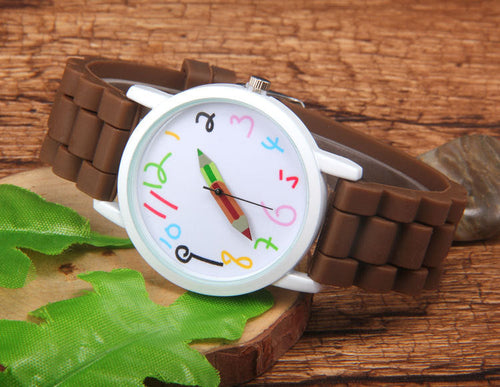 Customized Hue Pencil Hand Watch
