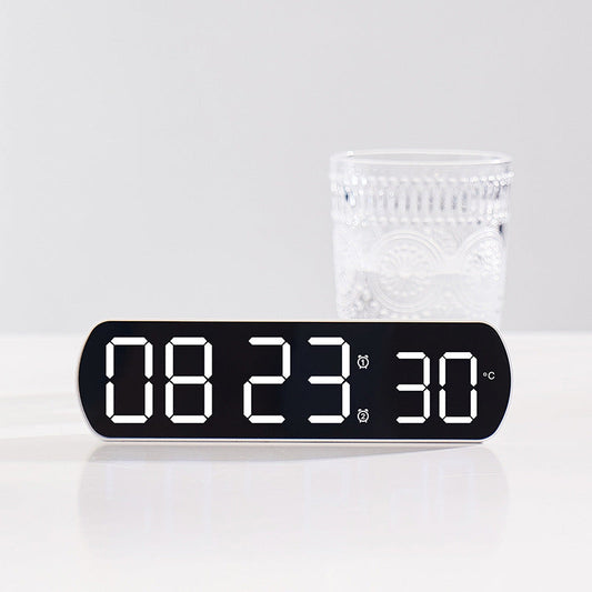 Smart Digital Clock With Time, Temp, And Seconds Display