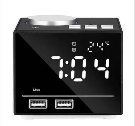 Vibrant Wireless Sound Clock with Smart Weather Display