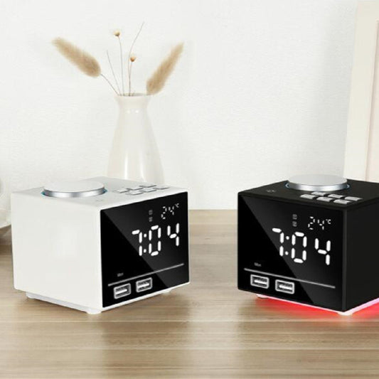 Vibrant Wireless Sound Clock with Smart Weather Display
