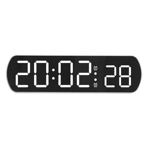 Smart Digital Clock With Time, Temp, And Seconds Display