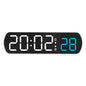Smart Digital Clock With Time, Temp, And Seconds Display