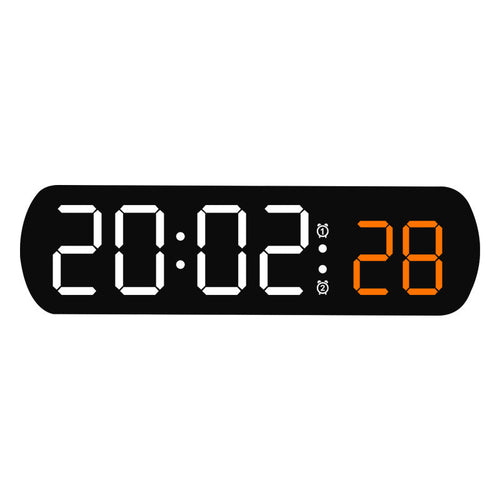 Smart Digital Clock With Time, Temp, And Seconds Display
