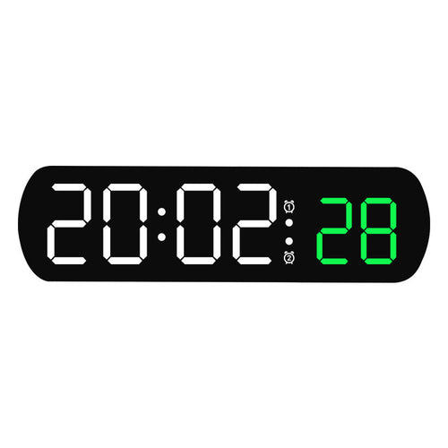 Smart Digital Clock With Time, Temp, And Seconds Display