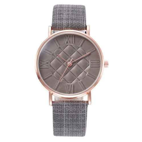 Tropical Fruit Timepiece Roman Quartz Wristwatch