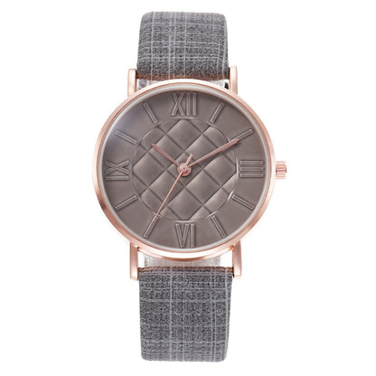 Tropical Fruit Timepiece Roman Quartz Wristwatch