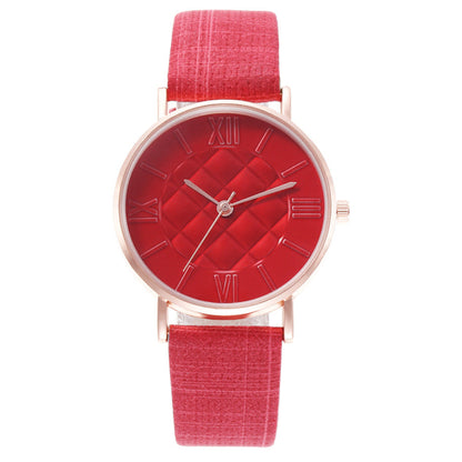 Tropical Fruit Timepiece Roman Quartz Wristwatch