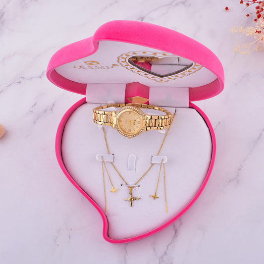 Elegant Delicate Timepiece Pendant Present Case Accessory
