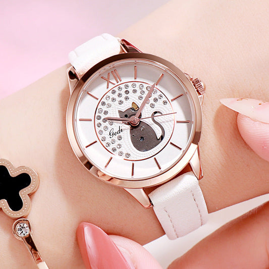 Ladies' crystal timepiece