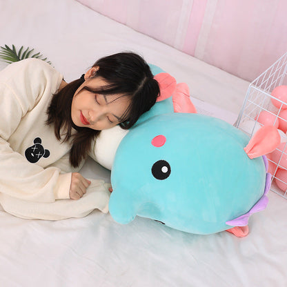 Soft Angel Seahorse Plush Pillow Big