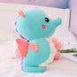 Soft Angel Seahorse Plush Pillow Big