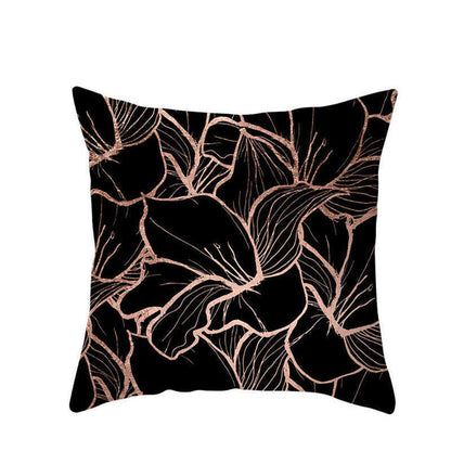 Golden Apricot Velvet Cushion Cover
